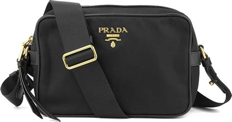 prada chain nylon bag|Prada nylon crossbody camera bag.